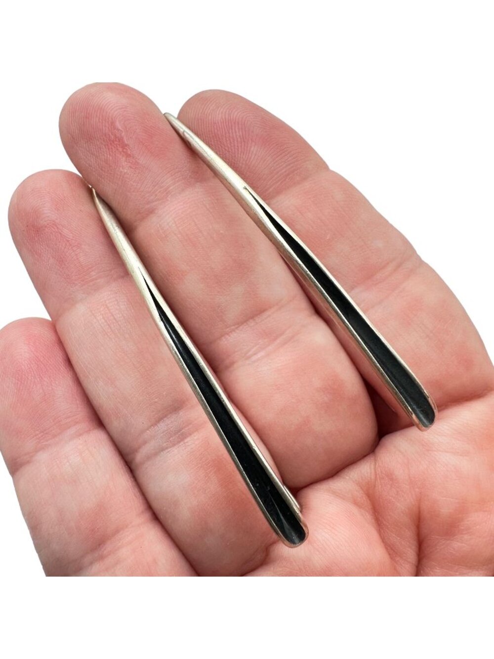 Silpada Womans Earrings Sterling Silver Pierced Threader